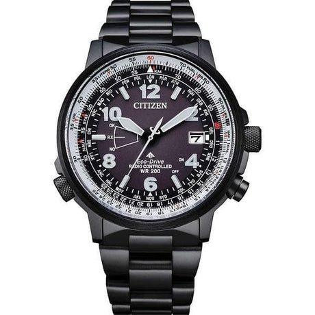 Pilot Radiocontrollato PVD CB0245-84E-Orologi-CITIZEN- [SKU] -Gioielleria Granarelli