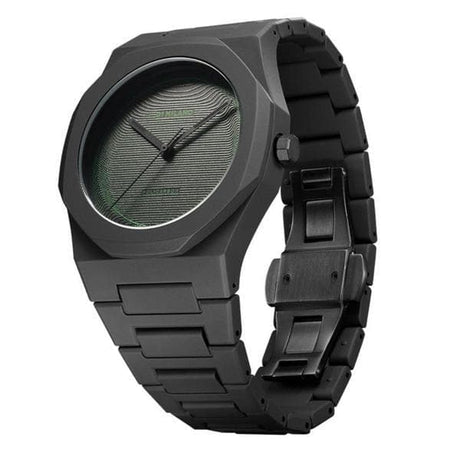 Polycarbon 3D Green-Orologi-D1 MILANO- [SKU] -Gioielleria Granarelli