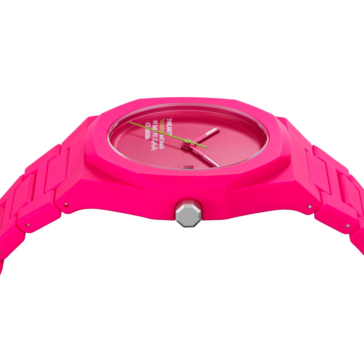 Polycarbon HOT PINK-Orologi-D1 MILANO-Gioielleria Granarelli