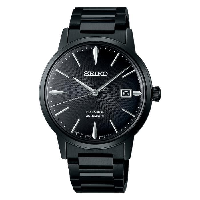 Presage Prestige Full Black-Orologi-SEIKO- [SKU] -Gioielleria Granarelli