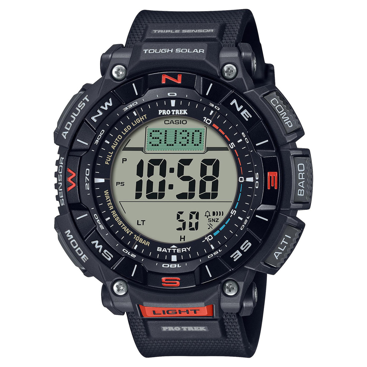 Pro Trek solar PRG-340-1ER-Orologi-CASIO-Gioielleria Granarelli