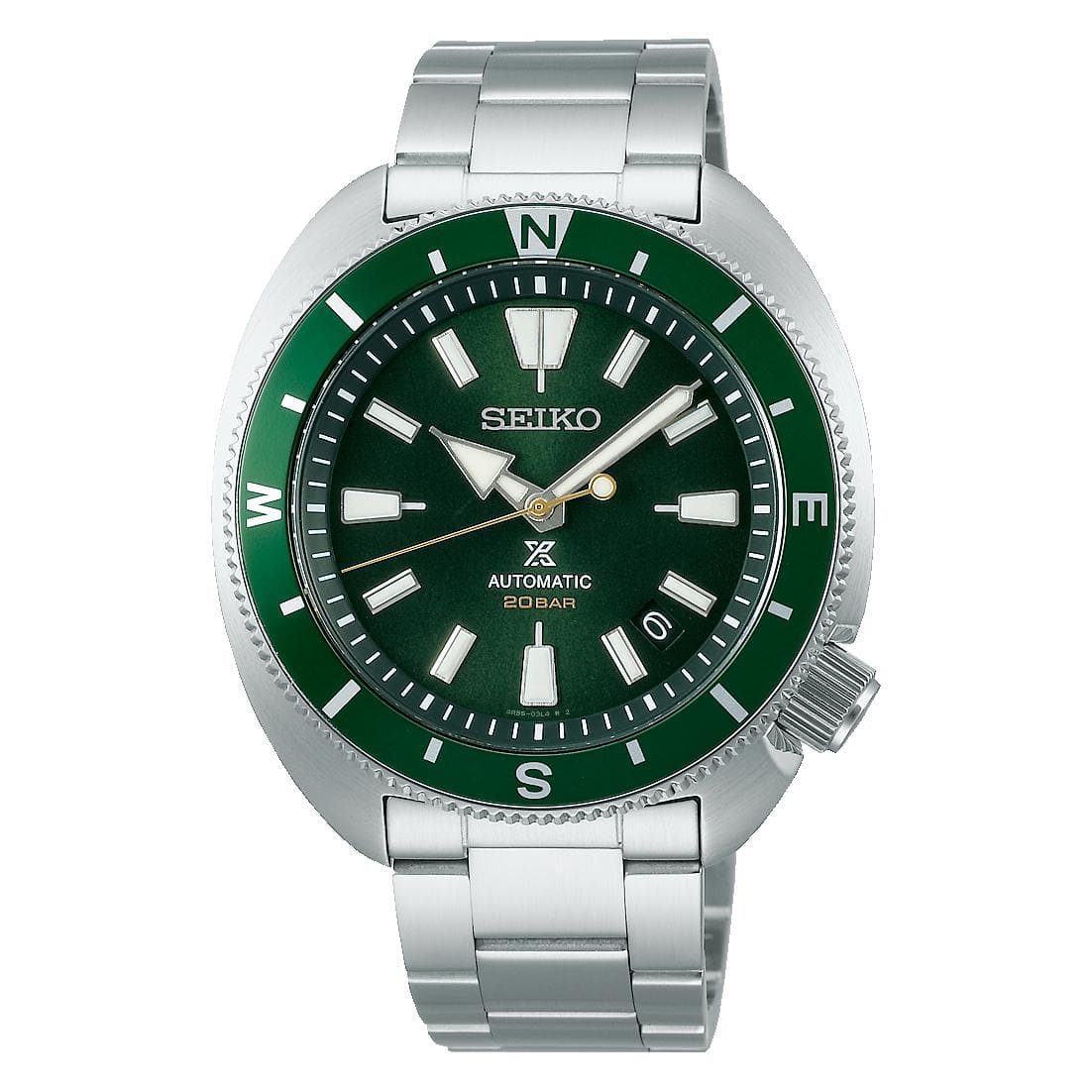 Prospex Homme Automatic - Quadrante verde-Orologi-SEIKO- [SKU] -Gioielleria Granarelli