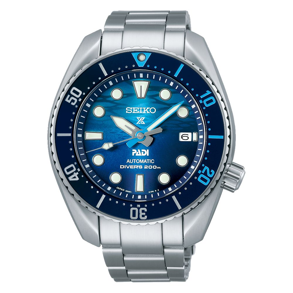 Prospex Padi Automatico Blu Acciaio 45 mm-Orologi-SEIKO-Gioielleria Granarelli