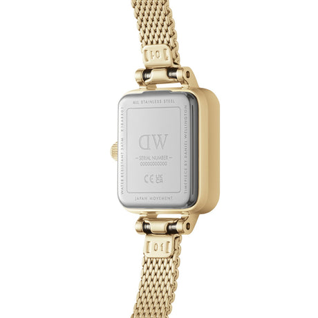 QUADRO MINI EVERGOLD AMBER-Orologi-DANIEL WELLINGTON-Gioielleria Granarelli