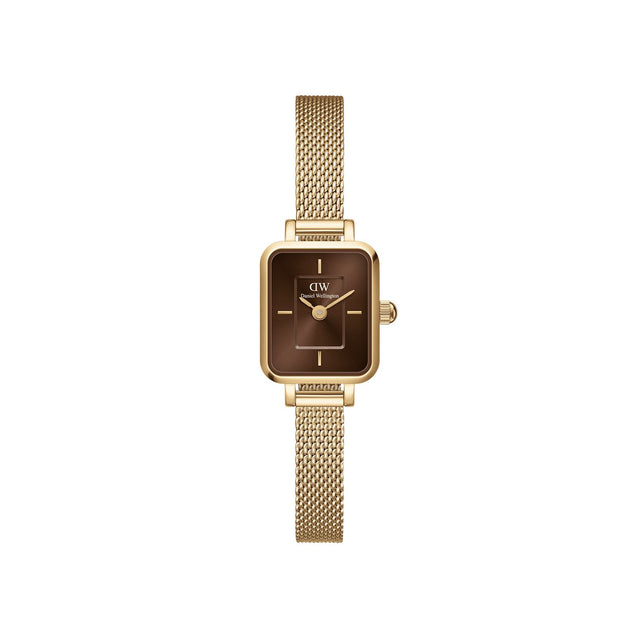 QUADRO MINI EVERGOLD AMBER-Orologi-DANIEL WELLINGTON-Gioielleria Granarelli