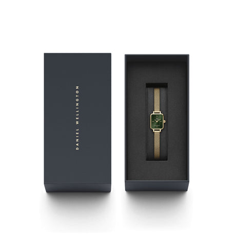 QUADRO MINI EVERGOLD EMERALD-Orologi-DANIEL WELLINGTON-Gioielleria Granarelli