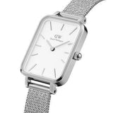 Quadro Pressed Sterling Bianco-Orologi-DANIEL WELLINGTON- [SKU] -Gioielleria Granarelli