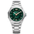Riviera Automatico Verde Acciaio 39mm-Orologi-BAUME ET MERCIER-Gioielleria Granarelli