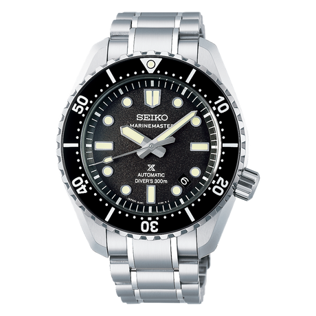 Prospex Marinemaster Automatico Nero Acciaio 1968 Heritage Diver's-Orologi-SEIKO-Gioielleria Granarelli