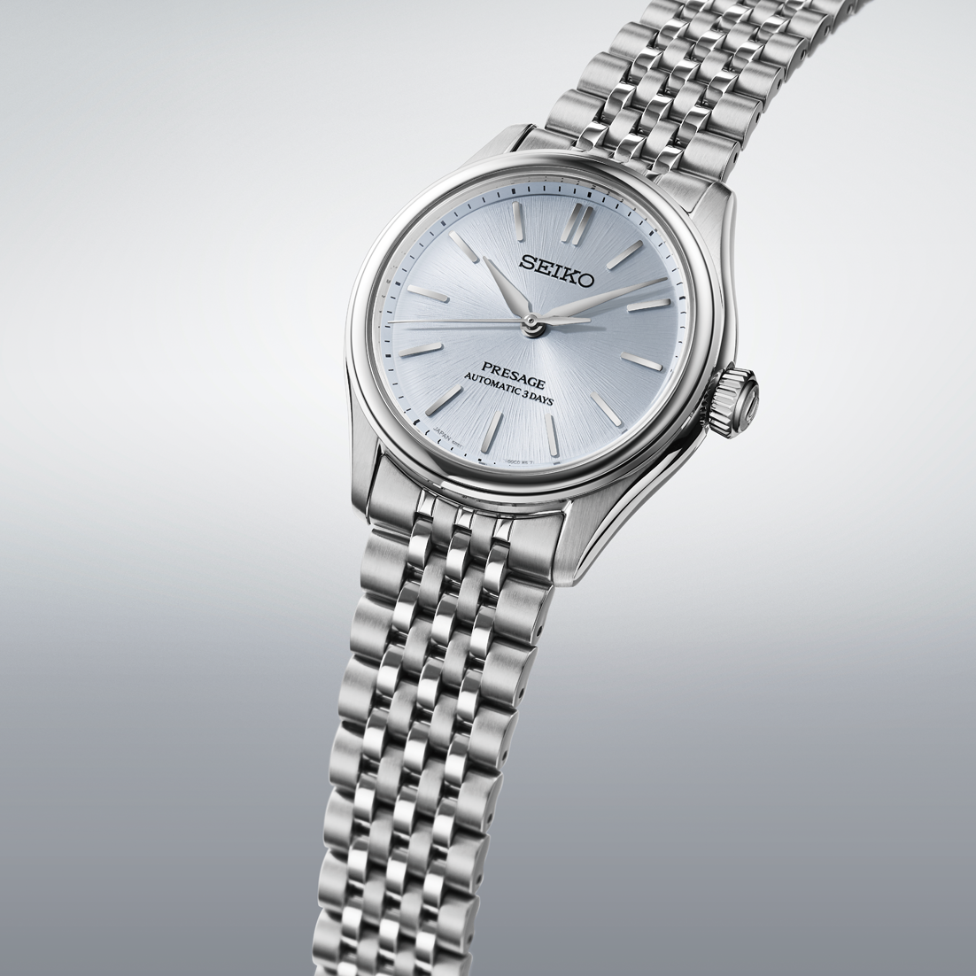 Presage Classic Automatico Acciaio Azzurro 36mm