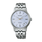 Presage Cocktail Time Automatico Acciaio Azzurro Diamanti 34mm
