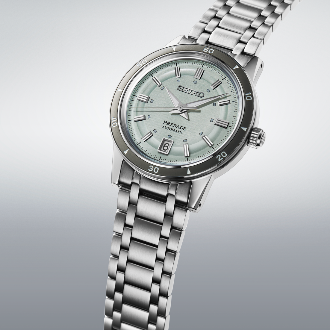 Seiko Presage Style60's  Automatico Acciaio Verde