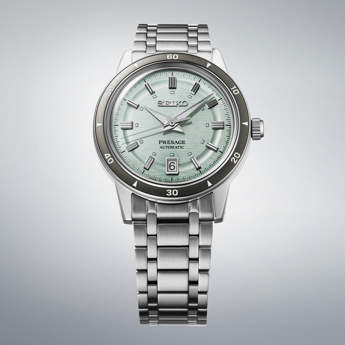 Seiko Presage Style60's  Automatico Acciaio Verde