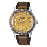 Presage Style60's Automatico Sabbia Pelle