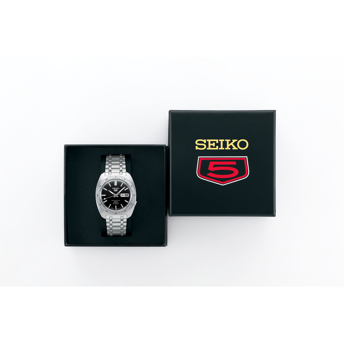 5 Sports Heritage Design Re-creation Automatico Acciaio Edizione Limitata Nero