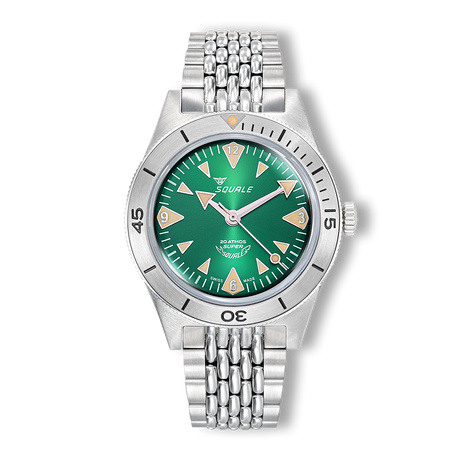 Super-Squale Big Arrows Green Bracelet-Orologi-SQUALE-Gioielleria Granarelli