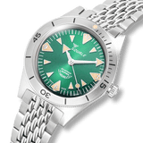 Super-Squale Big Arrows Green Bracelet-Orologi-SQUALE-Gioielleria Granarelli