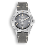 Super-Squale Sunray Grey Leather-Orologi-SQUALE-Gioielleria Granarelli