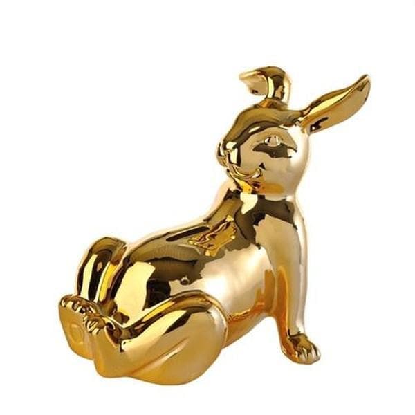 Salvadanaio Bunny Gold-Living-POLS POTTEN- [SKU] -Gioielleria Granarelli