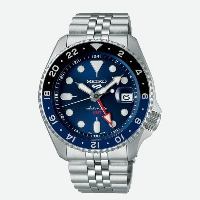 Seiko 5 GMT SSK003K1-Orologi-SEIKO- [SKU] -Gioielleria Granarelli