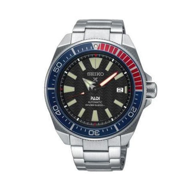 Seiko Prospex Padi Automatic Diver Samurai Men's Watch-Orologi-SEIKO- [SKU] -Gioielleria Granarelli