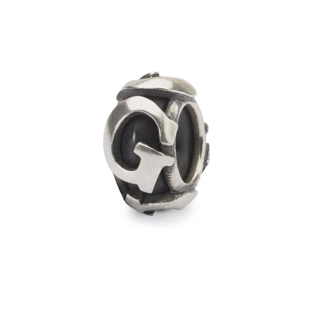 Stop Lettera G-Beads-TROLLBEADS- [SKU] -Gioielleria Granarelli