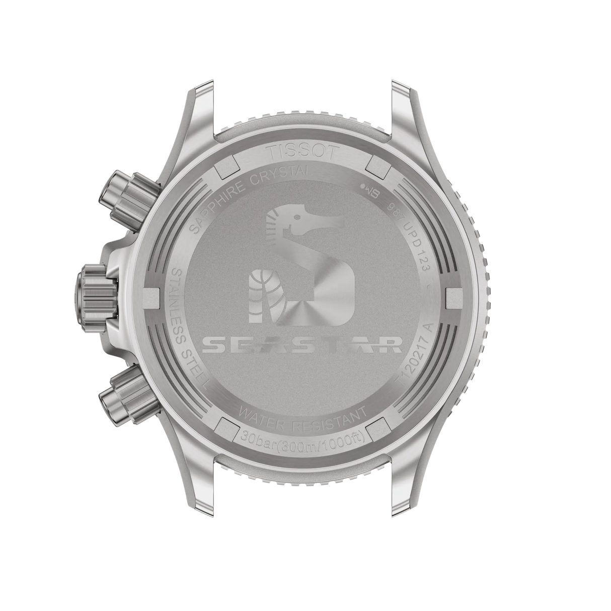 Seastar 1000 Chronograph 38mm Nero Acciaio