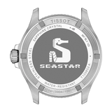 Seastar 1000 Quarzo GMT Verde/Nero Acciaio 40mm-Orologi-TISSOT-Gioielleria Granarelli