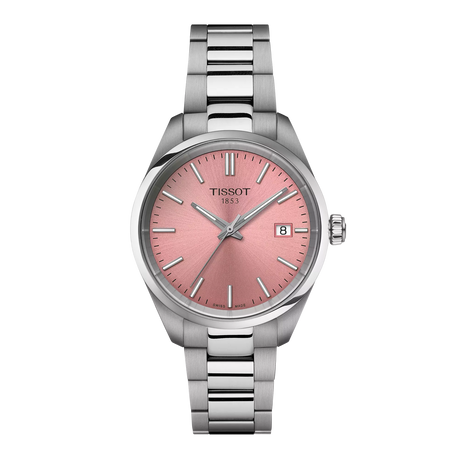 PR 100 34MM Rosa Acciaio-Orologi-TISSOT-Gioielleria Granarelli