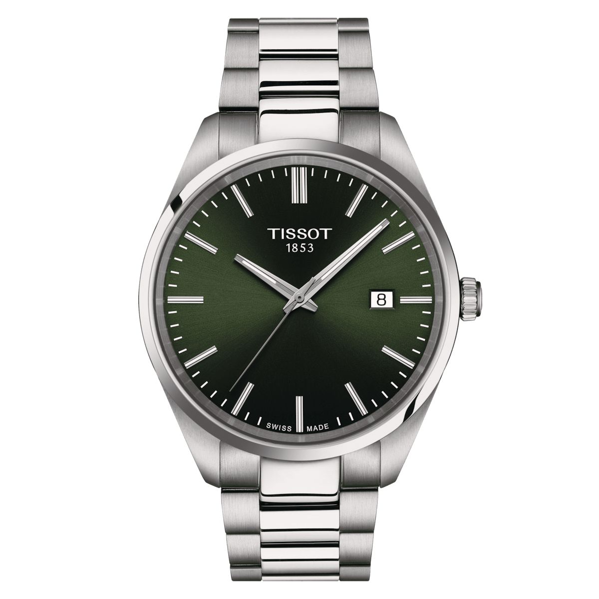 PR 100 40MM Verde Acciaio-Orologi-TISSOT-Gioielleria Granarelli