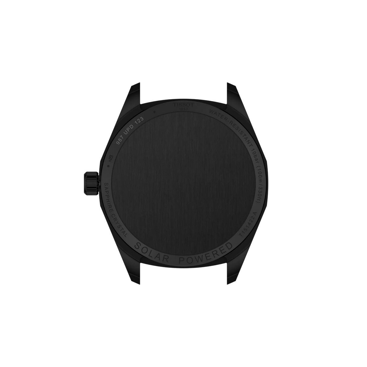 PRC 100 Solar Quarzo 39 mm Nero Acciaio