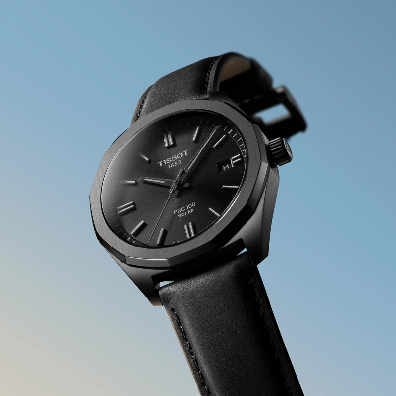 PRC 100 Solar Quarzo 39 mm Nero