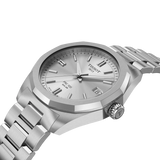 PRC 100 Solar Quarzo 34 mm Silver Acciaio