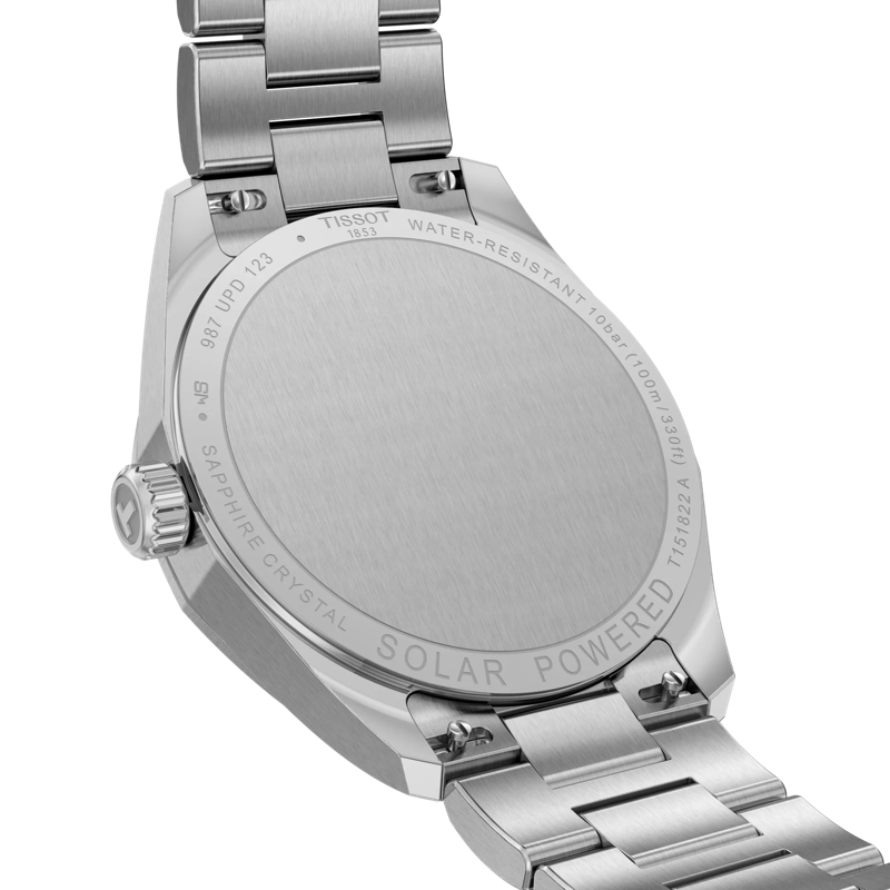 PRC 100 Solar Quarzo 34 mm Silver Acciaio