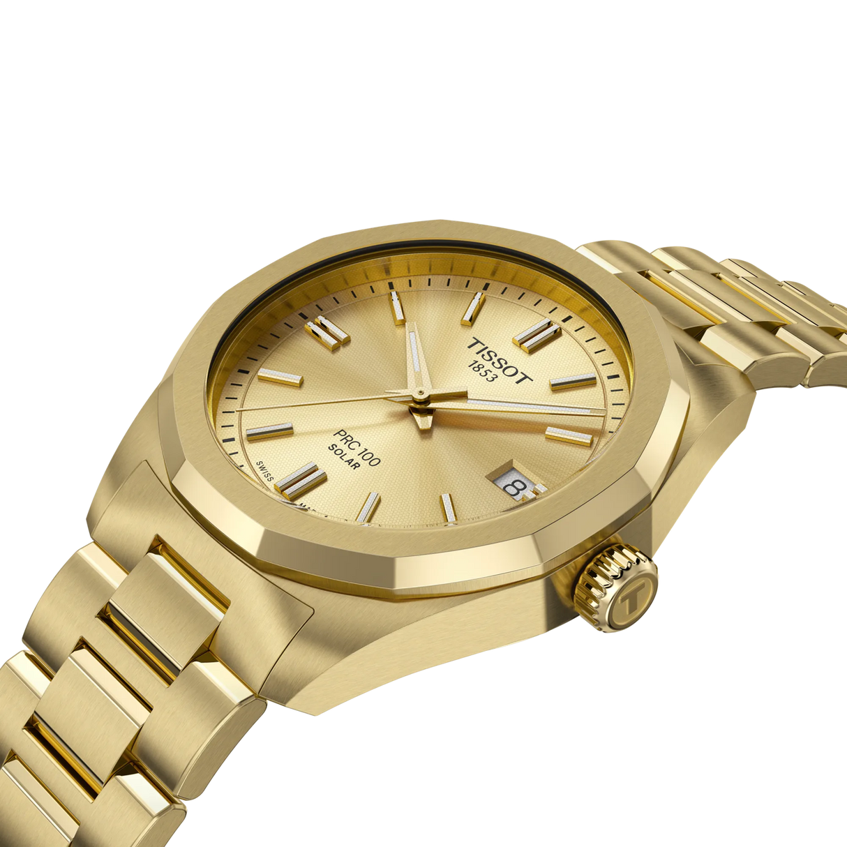 PRC 100 Solar Quarzo 34 mm Dorato