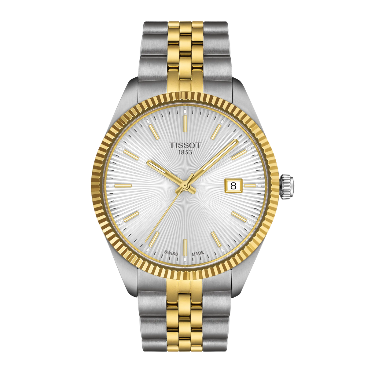 Ballade Argento Acciaio Bicolore 40mm-Orologi-TISSOT-Gioielleria Granarelli