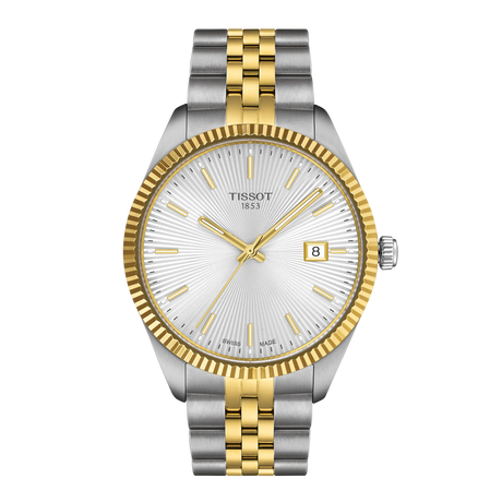 Ballade Argento Acciaio Bicolore 40mm-Orologi-TISSOT-Gioielleria Granarelli