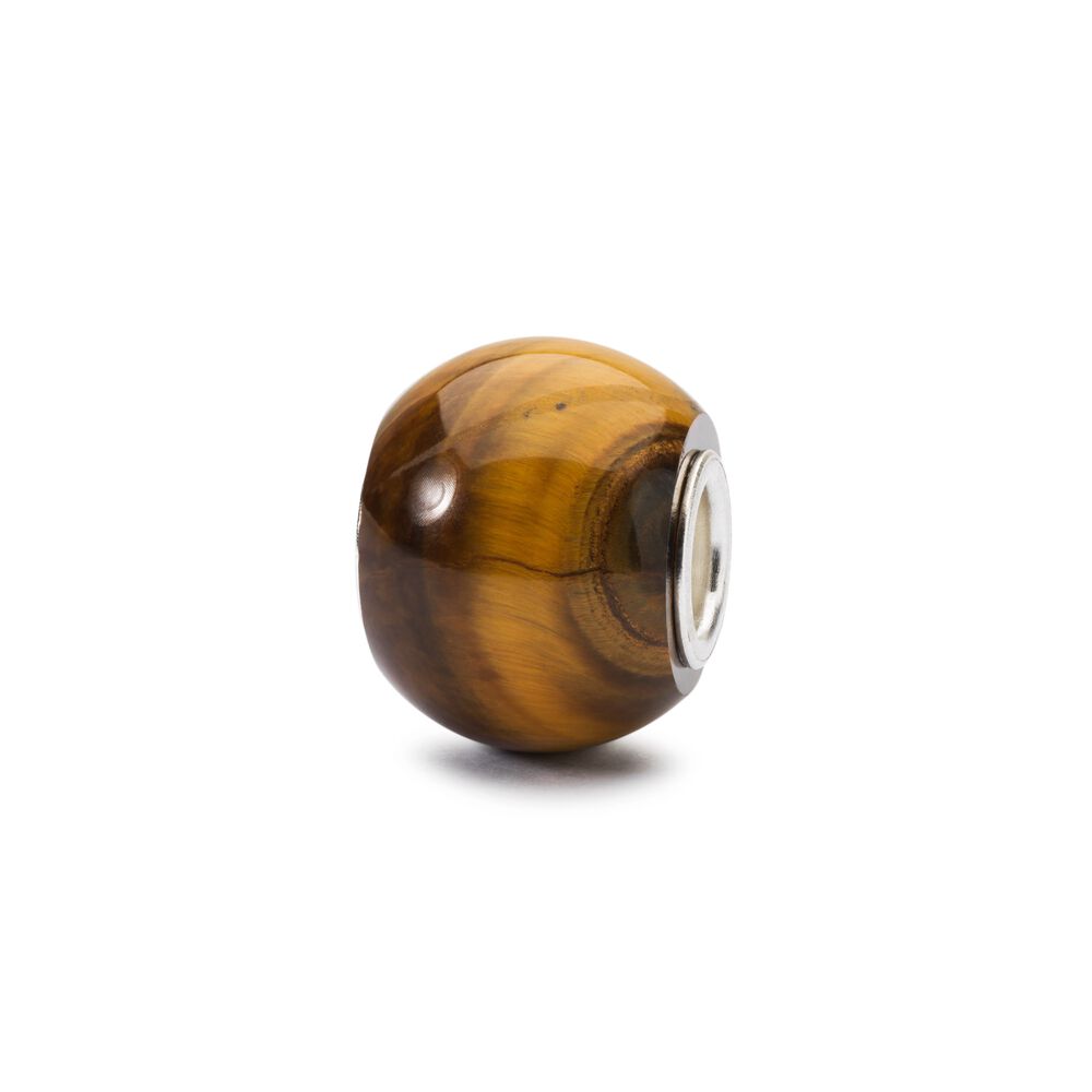 Occhio di Tigre Rotondo-Beads-TROLLBEADS-Gioielleria Granarelli