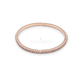 Tennis molla con Diamanti Brown e Oro Rosa-Bracciali-CRIVELLI- [SKU] -Gioielleria Granarelli