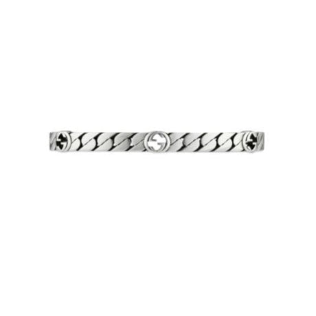 Thin Interlocking G bracelet-Bracciali-GUCCI- [SKU] -Gioielleria Granarelli