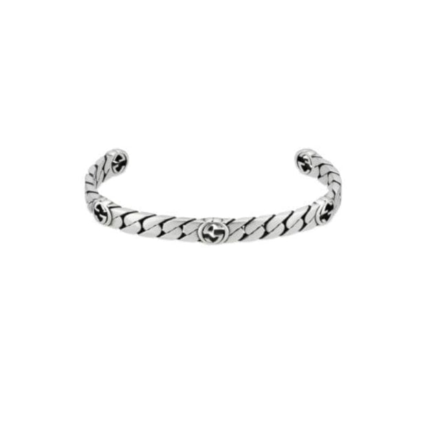 Thin Interlocking G bracelet-Bracciali-GUCCI- [SKU] -Gioielleria Granarelli