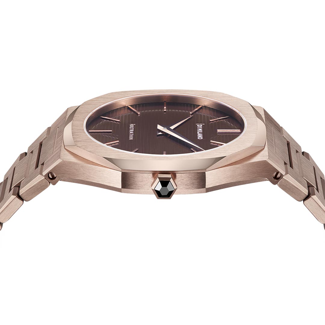 Ultra Thin 40 MM - Champagne Brown-Orologi-D1 MILANO-Gioielleria Granarelli