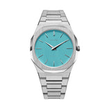 LIGHT BLUE ULTRA THIN BRACELET 38MM-Orologi-D1 MILANO-Gioielleria Granarelli