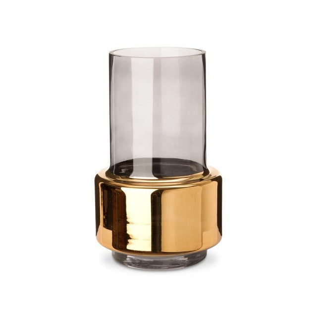 Vaso Lobby smoke gold-Living-POLS POTTEN- [SKU] -Gioielleria Granarelli