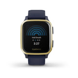 Venu Square Music Edition Navy Light Gold-GARMIN-010-02426-12-Gioielleria Granarelli