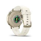 Venu® 4 - 41 mm Lunar gold con cinturino in silicone Bone