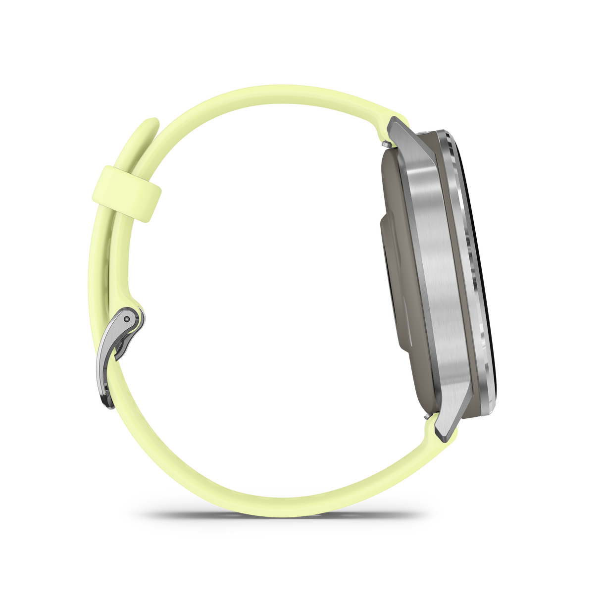 Venu® 4 - 45 mm Silver con cinturino in silicone Citron