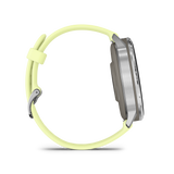 Venu® 4 - 45 mm Silver con cinturino in silicone Citron