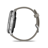 Venu® 4 - 45 mm Silver con cinturino in silicone Silver Gray