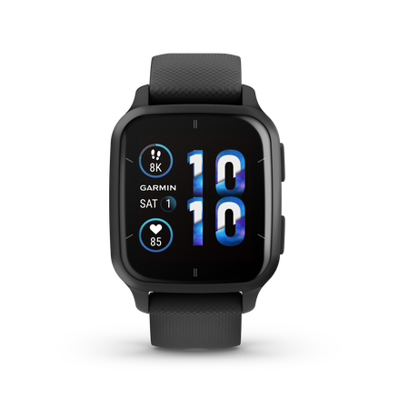 Venu® Sq 2 - Music Edition Black Slate-Orologi-GARMIN-Gioielleria Granarelli